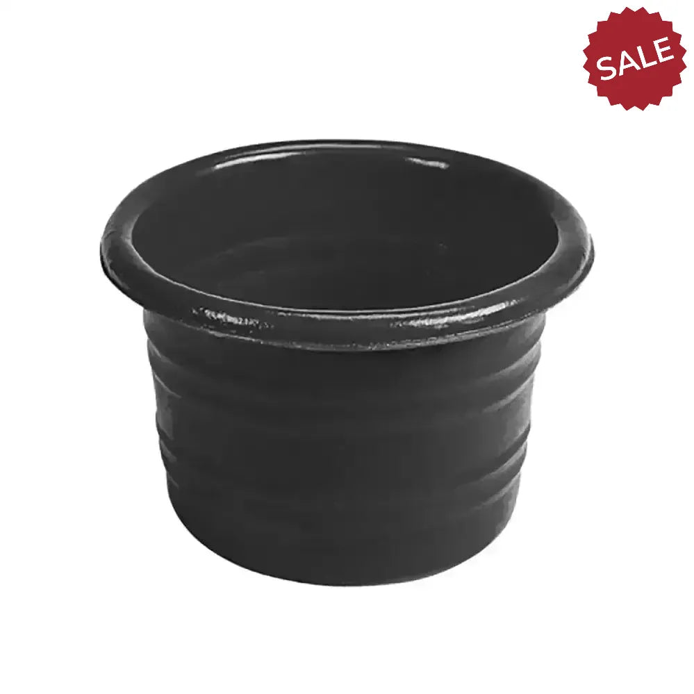 STUBBS Stable Water Tub 25Lt (S43LH) Black Buckets & Bowls