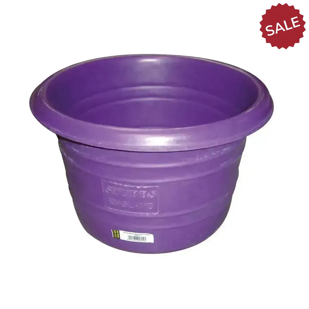 STUBBS Stable Water Tub 25Lt (S43LH) Purple Buckets & Bowls