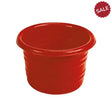 STUBBS Stable Water Tub 25Lt (S43LH) Red Buckets & Bowls