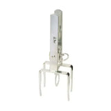 Silver metal stv mole claw trap with hinged mechanism and four legs for effective kill mole traps