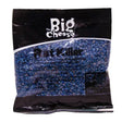 Black plastic bag of stv rat killer2 blue palatage grain bait the big cheese brand bait handling required