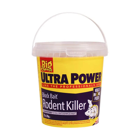 STV Ultra Power Block Bait2 Killer Station Refill (STV568) 15 X 20g Pest Control Barnstaple Equestrian Supplies