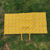 Summer Buzzin' Dog Settle Mat – Lightweight, Waterproof & Travel-Friendly Pet Products