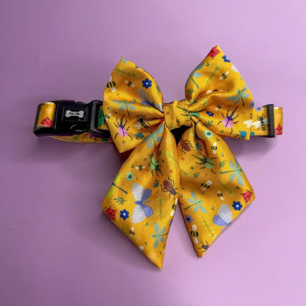 Summer Buzzin’ Sailor bow Pet Products