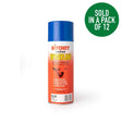 Super Sprayline Stock Marker Spray 400Ml 400 ml X 12 Pack BLUE Marking Preparations