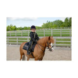 Supreme Products Active Junior Show Rider Waterproof Onesie Black/Gold Child Large Over Trousers