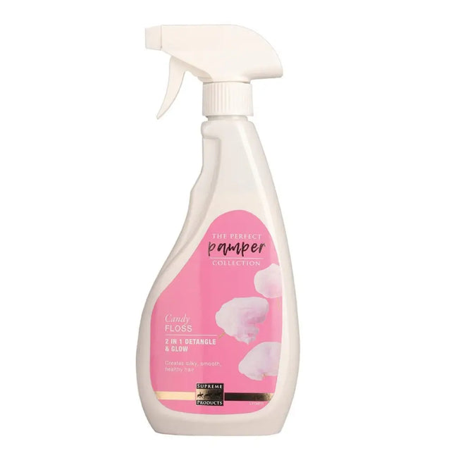 Supreme Products Candy Floss 2 In 1 Detangle & Glow 500 ML Mane & Tail Detanglers