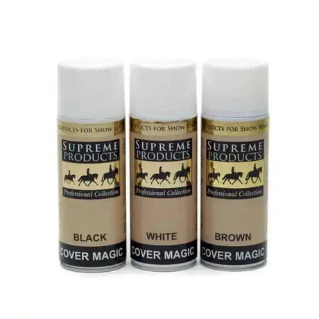 Supreme Products Cover Magic Professional Brown 400ml Supreme Products Showing & Plaiting Barnstaple Equestrian Supplies