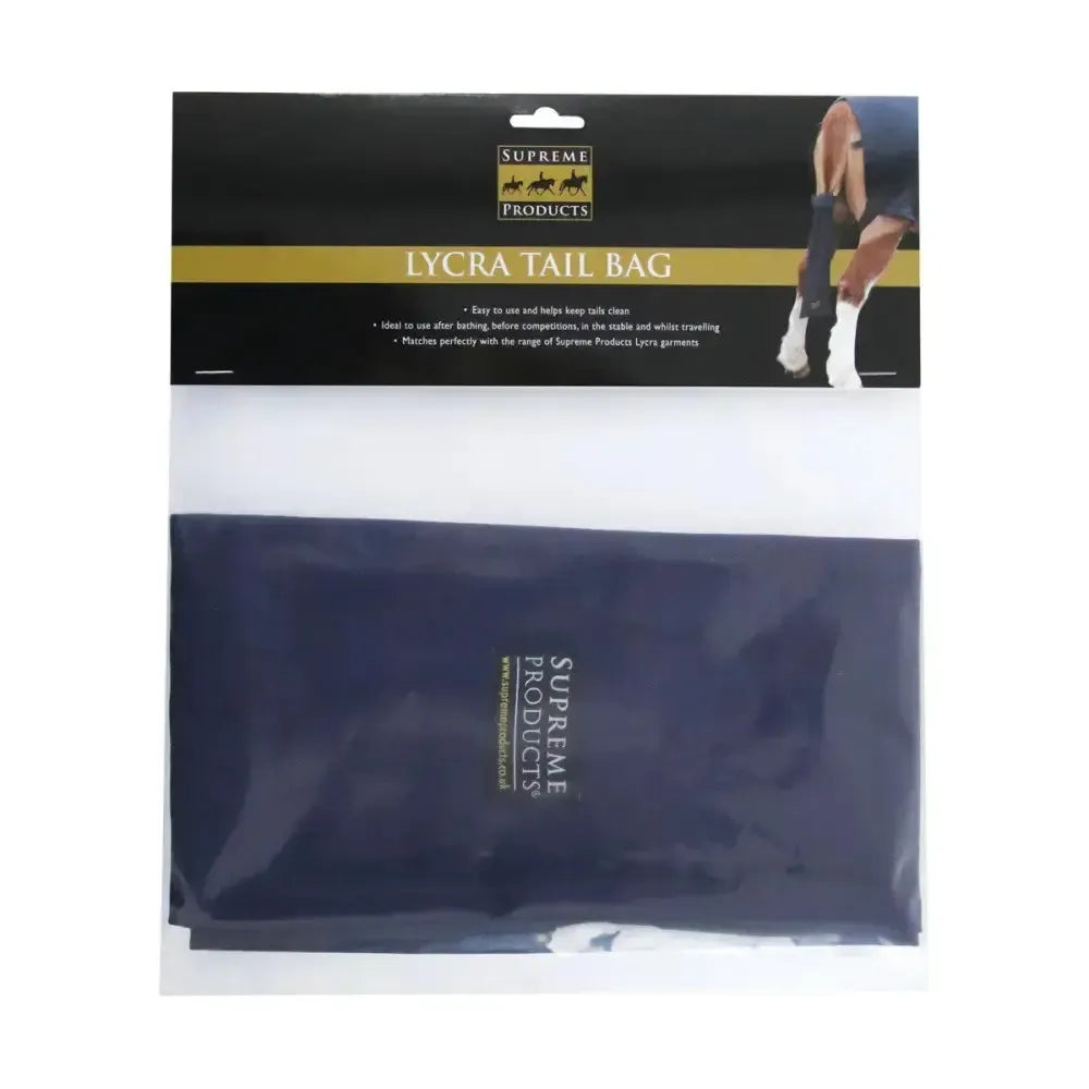 Supreme Products Lycra Tail Bag Black Tail Guards