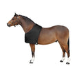 Black horse blanket with smooth durable fabric and gold hardware supreme products padded layered padded bib satin outer