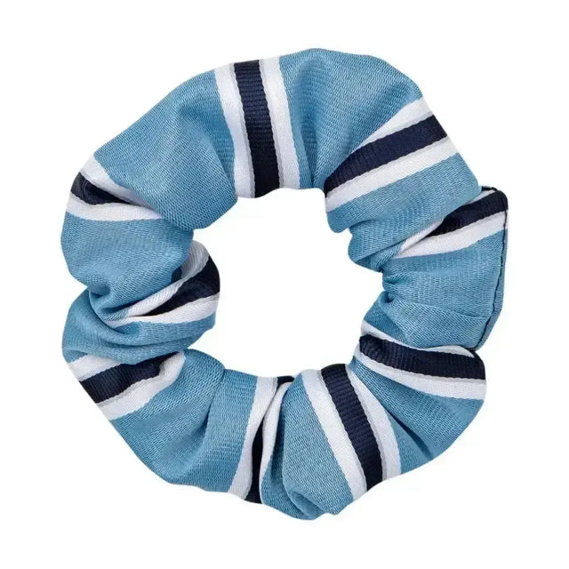 Supreme Products Show Scrunchie Blue/Navy Stripe Hair Scrunchies