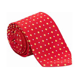 Supreme Products Show Tie Red/Gold Diamonds Riding Ties
