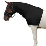 Black supreme products two lycra hood with adjustable straps and metal buckles for keeping plaits intact