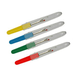 Set of four colorful supreme products unpicker seam ripper tools with transparent handles for removing valuable mane and unpick plaits