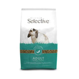 A bag of supreme science select rabbit food with a white and teal design for a high fibre diet