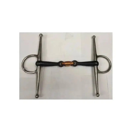 Sweet Iron Full Cheek with Copper Lozenge 114 Mm (4 1/2") Horse Bits Barnstaple Equestrian Supplies