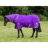 Swish 0g Detachable Neck Turnout Rug - Purple 4'3 Turnout Rugs