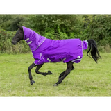 Swish 0g Detachable Neck Turnout Rug - Purple 4'3 Turnout Rugs