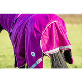 Swish 100g Detachable Neck Turnout Rug - Mulberry 4'3 Turnout Rugs