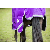 Swish 100g Detachable Neck Turnout Rug - Purple 4'3 Turnout Rugs