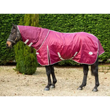 Swish 100g Stable Rug With Detachable Neck - Burgundy 4'3 Stable Rugs
