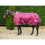 Swish 100g Stable Rug With Detachable Neck - Burgundy 4'3 Stable Rugs