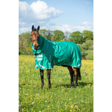 Swish 200G Detachable Neck Turnout Rug - Green 4'3 Turnout Rugs