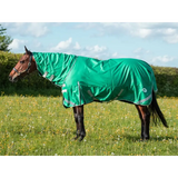 Swish 200G Detachable Neck Turnout Rug - Green 4'3 Turnout Rugs