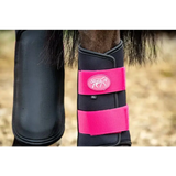 Swish Double Locking Brushing Boots - Pink Small (Pony) Brushing Boots