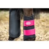 Swish Double Locking Brushing Boots - Pink Small (Pony) Brushing Boots