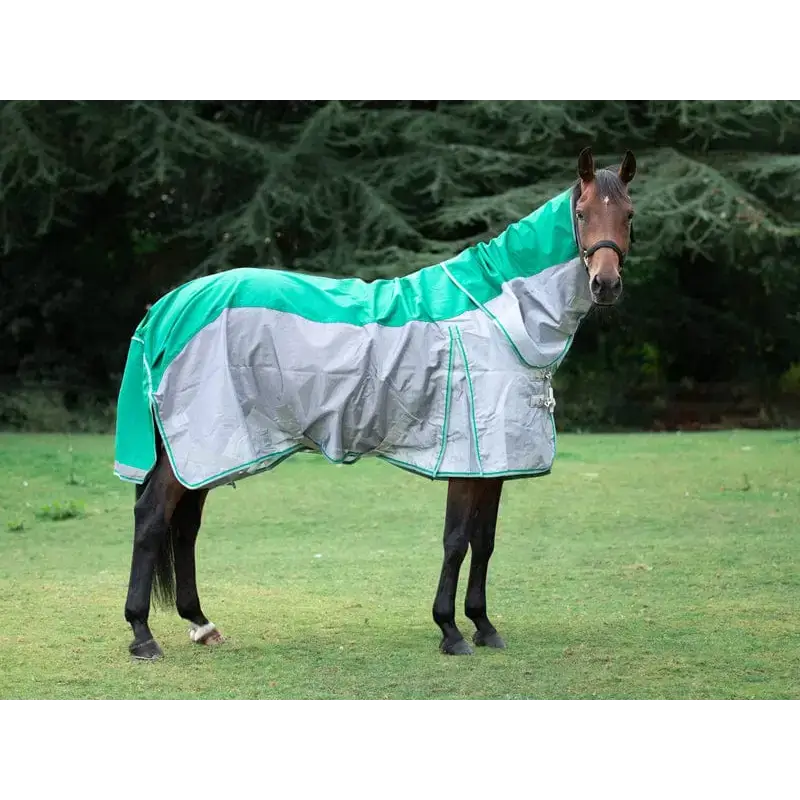 Swish Fly Turnout Combination Rug (MESH) - Green 4'3 Waterproof Fly Rugs