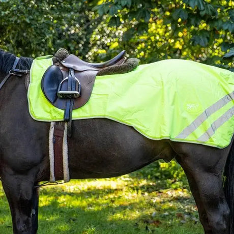 Swish Waterproof Exercise Sheet - High Viz Yellow Small Exercise Rugs