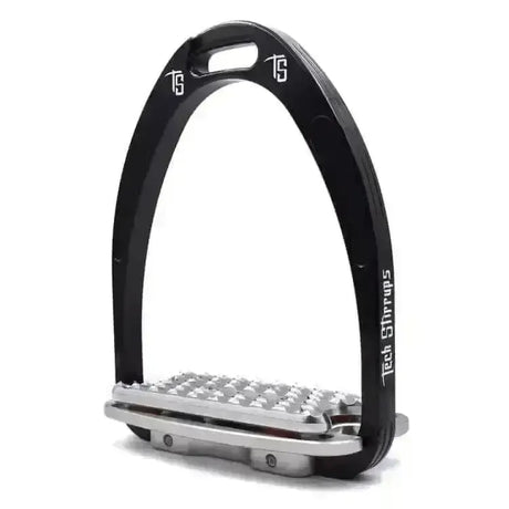 Tech Stirrups Athena PLUS Show Jumping Stirrups Silver Stirrups