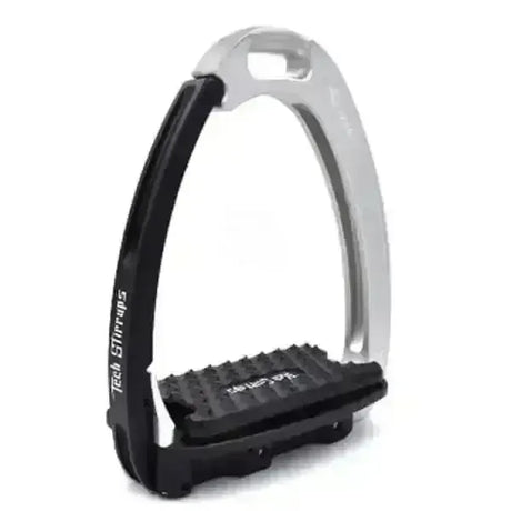 Tech Stirrups Venice Light Plus Safety Stirrups Black / Silver Safety Stirrups