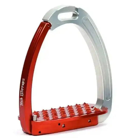 Tech Stirrups Venice Rider Safety Stirrups - Silver Frame Silver Safety Stirrups Barnstaple Equestrian Supplies