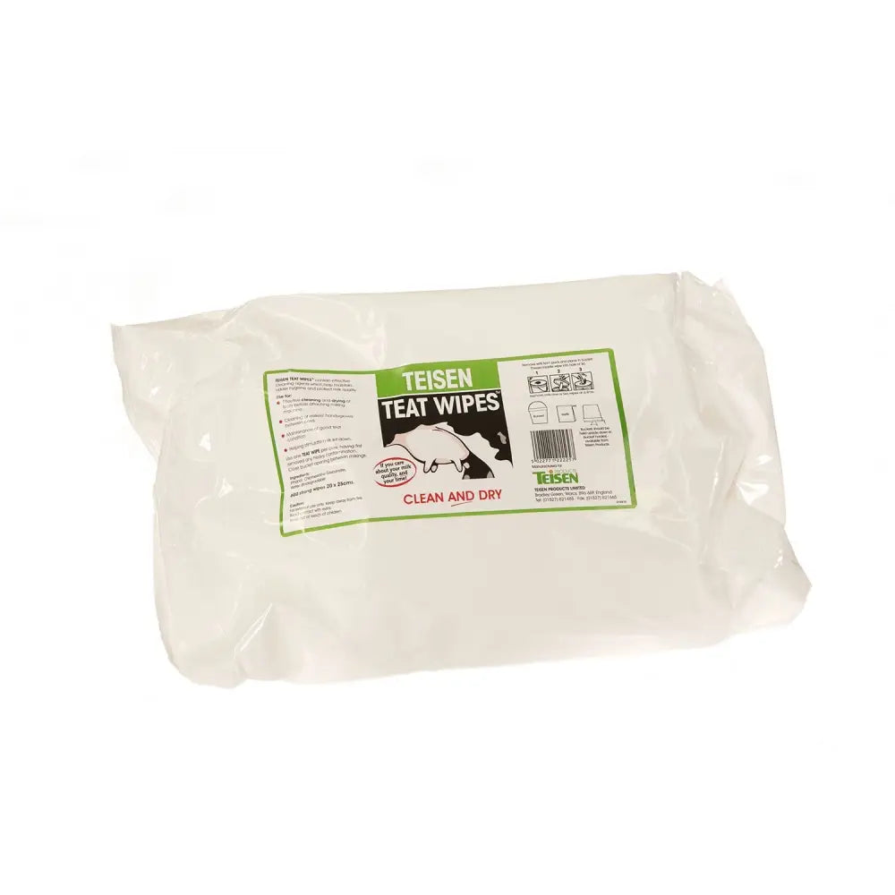 Teisen Products Teat Wipes 600 WIPES Barnstaple Equestrian Supplies