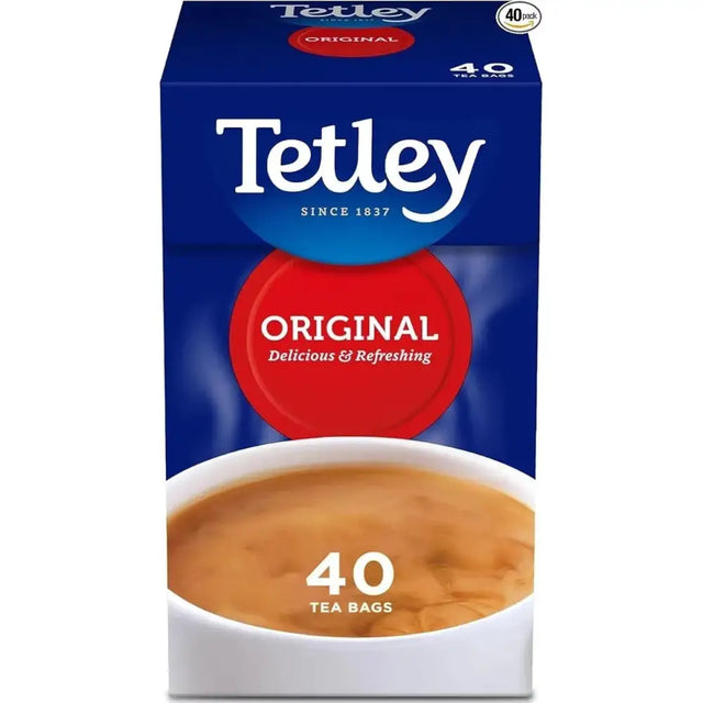 Tetley Tea Bags 40's Non PM Groceries