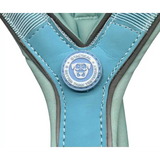 The 2.5cm BTactical™ Slip on Harness | Pastel Blue Xsmall Dog Collar