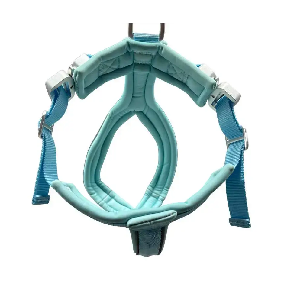 The 2.5cm BTactical™ Slip on Harness | Pastel Blue Xsmall Dog Collar