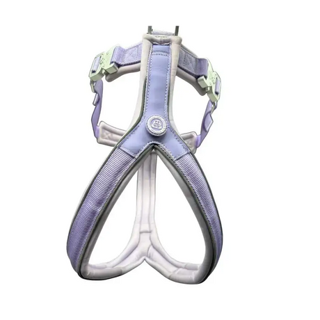 The 2.5cm BTactical™ Slip on Harness| Pastel Purple XSmall Dog Collar