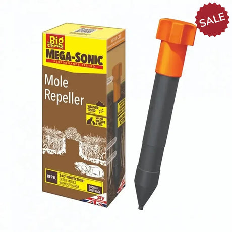 The Big Cheese Hi-Vis Mega-Sonic Mole Repeller Pest Control