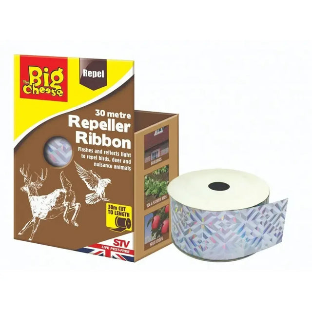 The Big Cheese Repeller Ribbon 30 M Pest Control