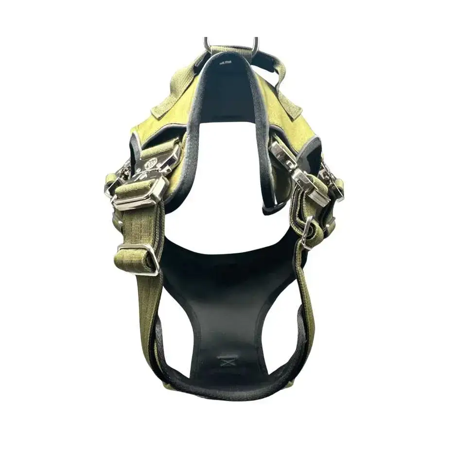 The No Pull Ultimate BTactical™ Harness | Khaki Green Small Dog Collar