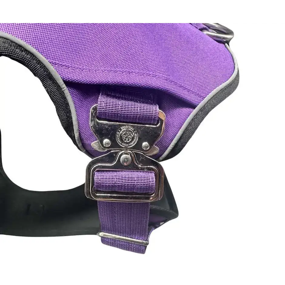 The No Pull Ultimate BTactical™ Harness | Lavender Purple Small Dog Collar