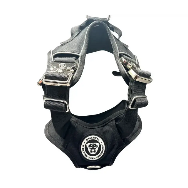 The No Pull Ultimate BTactical™ Harness | Midnight Black Small Dog Collar