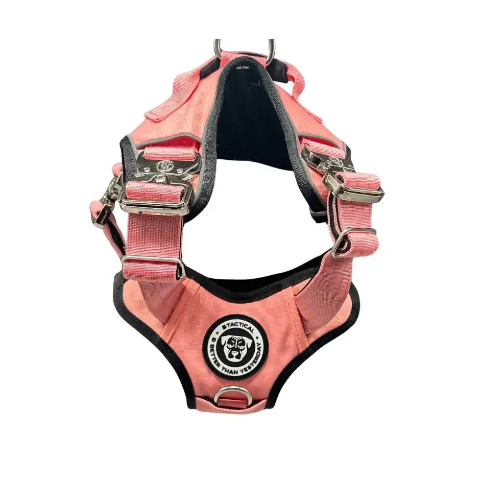 The No Pull Ultimate BTactical™ Harness | Pretty Pink Small Dog Collar