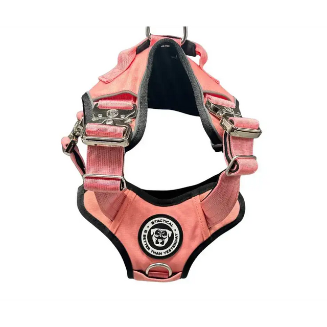 The No Pull Ultimate BTactical™ Harness | Pretty Pink Small Dog Collar