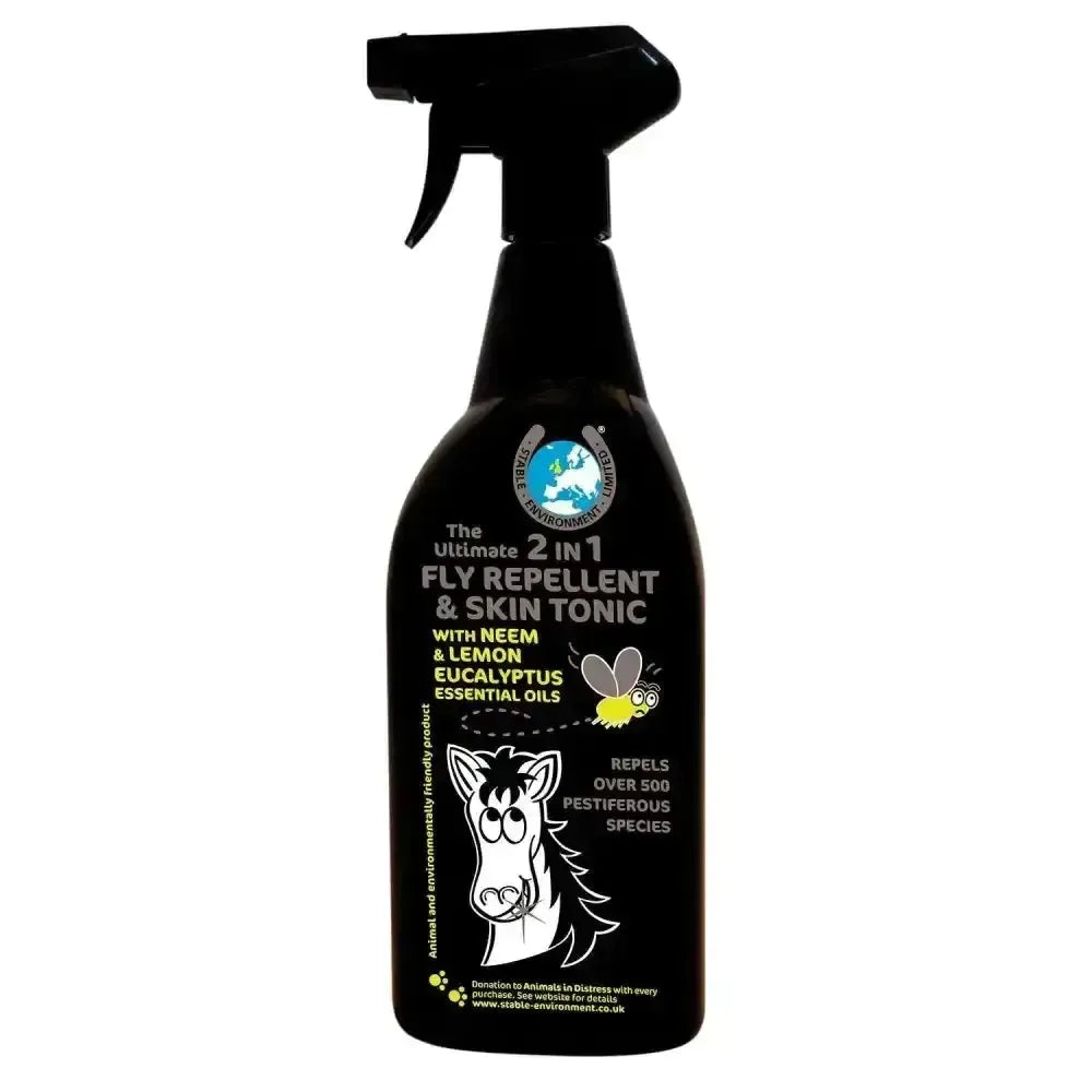 The Ultimate 2 In 1 Fly Repellent & Skin Tonic 750 ml Fly Repellents