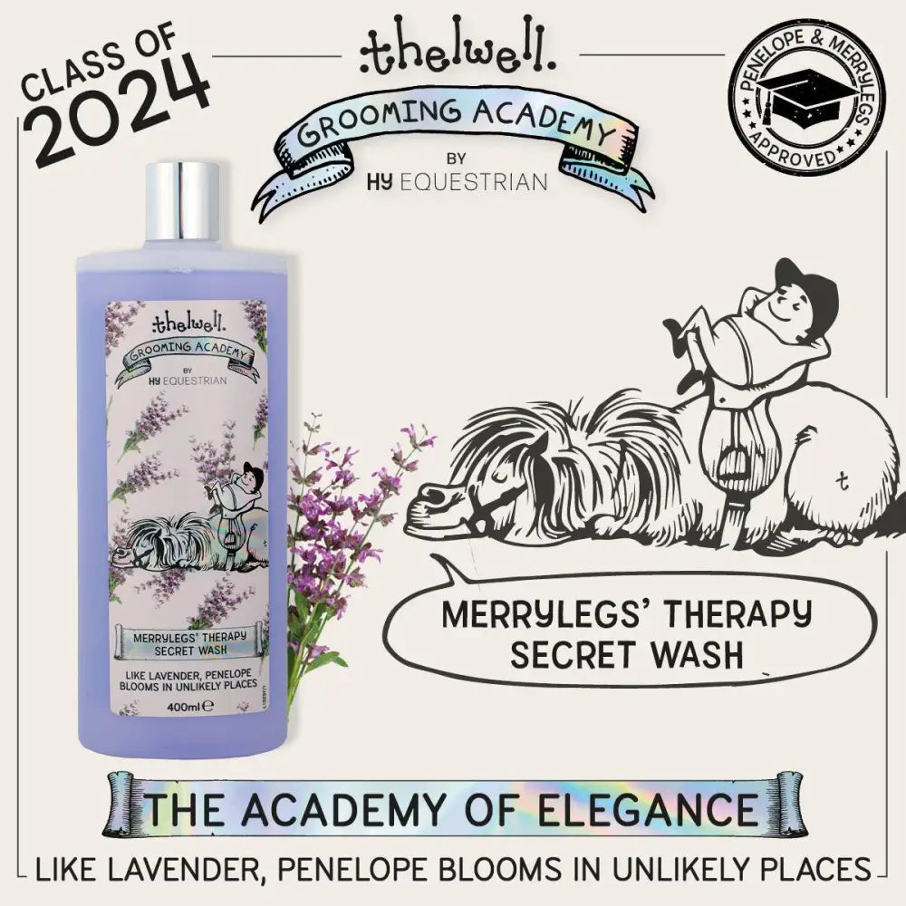 Thelwell Grooming Academy by Hy Equestrian - Merrylegs Therapy Secret Wash Horse Washes Barnstaple Equestrian Supplies