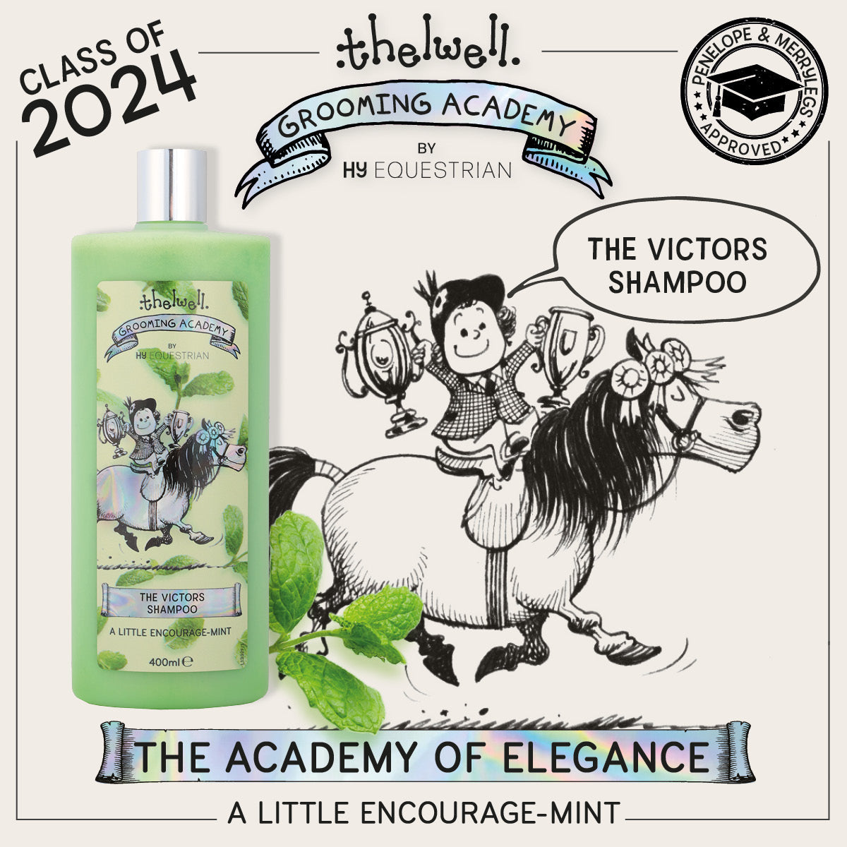Thelwell Grooming Academy by Hy Equestrian - The Victors Shampoo